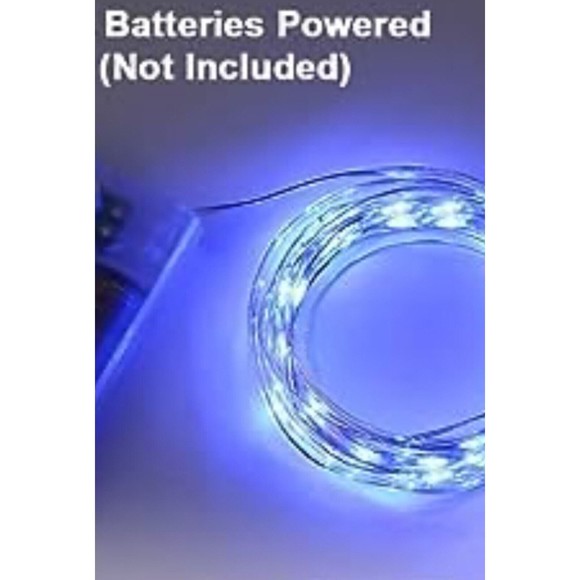 Christmas, room, party decor LED lights Blue - Picture 8 of 11